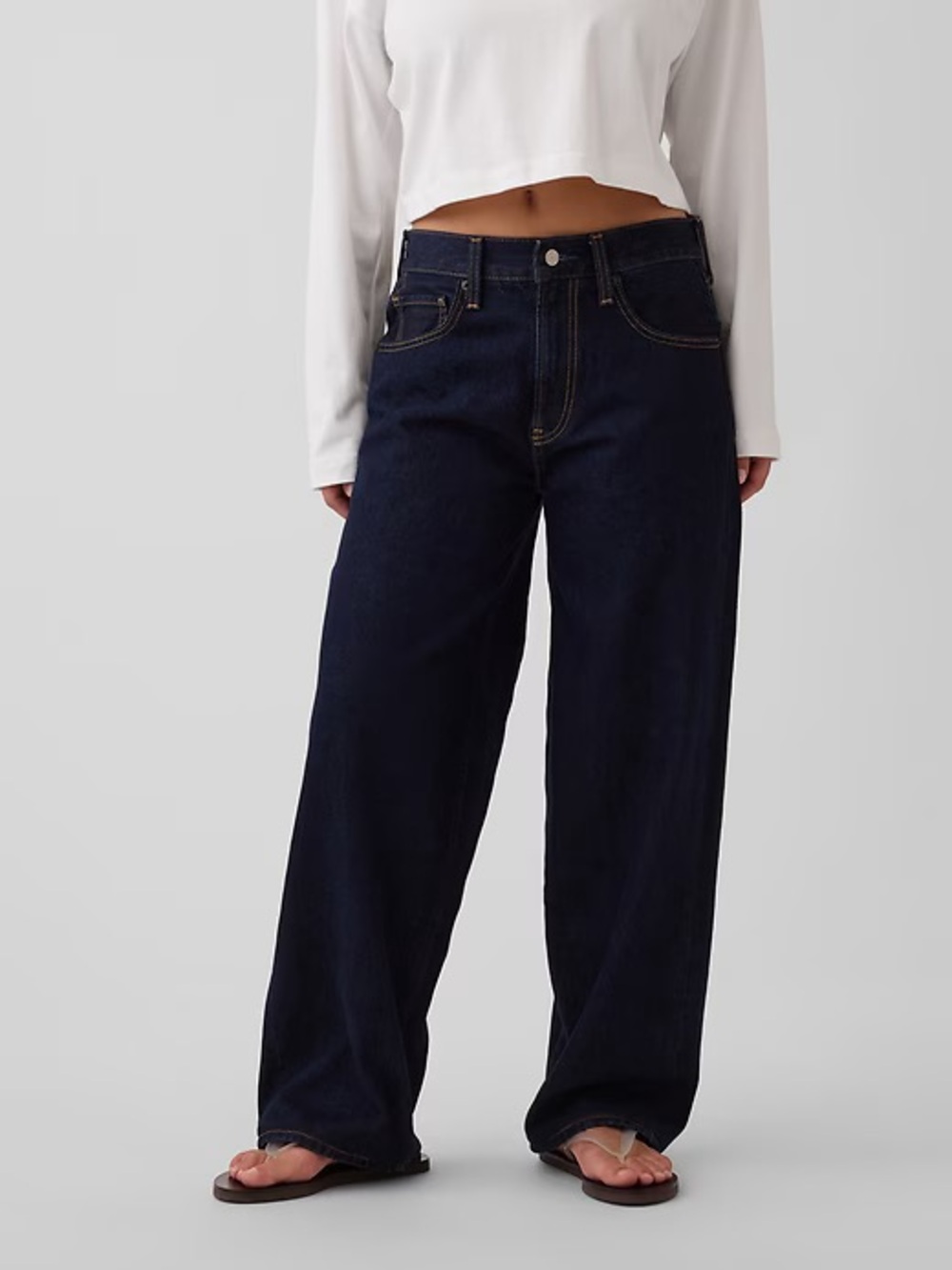GAP x Hailey Bieber Extra Baggy 1996 Jeans Midnight Indigo